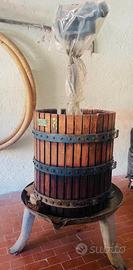 Torchio manuale da 45 + Pigiadiraspatrice elettric