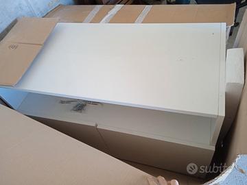 Mobile bagno sospeso bianco