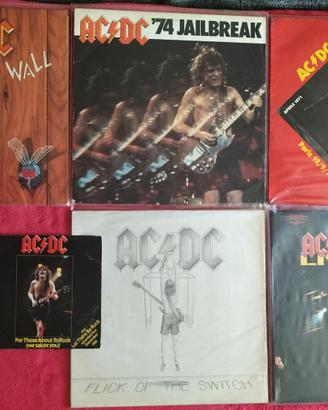 AC/DC dischi in vinile lp
