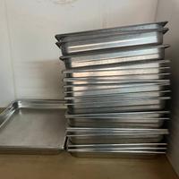 Teglie-Vassoio da forno inox per ristorazione 30pz