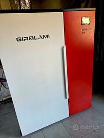STUFA BIOMASSA LEGNO-PELLET GIROLAMI