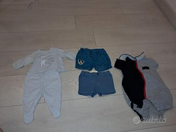 Set abbigliamento bambino 0-1 mese