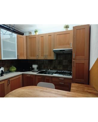 CUCINA IN LEGNO FRASSINO