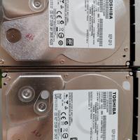 Coppia hard disk 2 TB SATA Toshiba