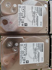 Coppia hard disk 2 TB SATA Toshiba