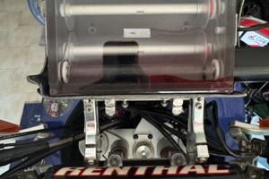 Porta roadbook Migtech con staffe e pulsantiera