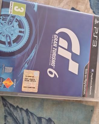 gran turismo 6 per ps3  play station 