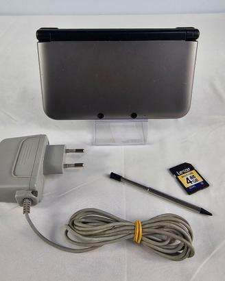 nintendo 3ds xl grigio + caricabatterie e micro sd