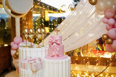 TORTA FINTA ROSA
