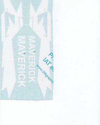 Adesivi casco Maverick Top Gun