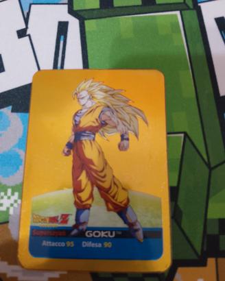 Goku ssj 3 lamincard 2006