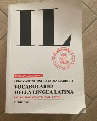 Vocabolario della lingua latina