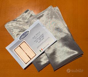 Coppia di tende a pannello 70x160 grigio perlato