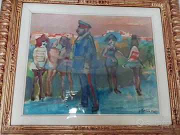 Quadri del pittore Maccari