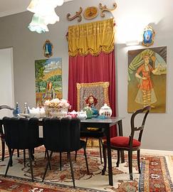 Set 4 Sedie Design "Shelly" – Nero Elegante