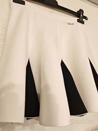 GONNA BICOLORE BAMBINA ANNI 12 TWIN SET