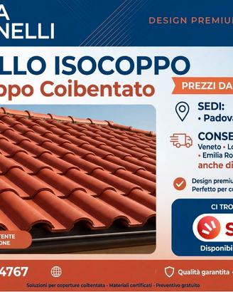 Pannelli copertura coibentati