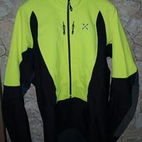 felpa montura nera e gialla