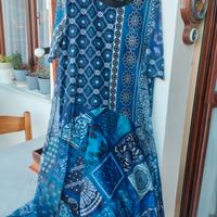 abito Desigual, tg.44 con manica in trasparenza