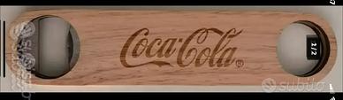 Apribottiglie legno  coca cola