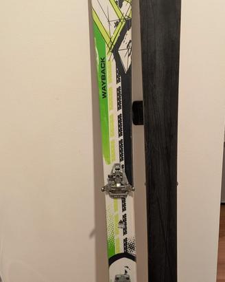sci alpinismo K2 Wayback 88 con attacchi, 174 cm