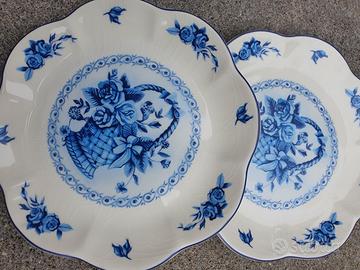 Set 6 Piatti Wald Creamware vintage