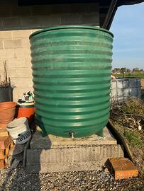 Cisterna acqua in palastica