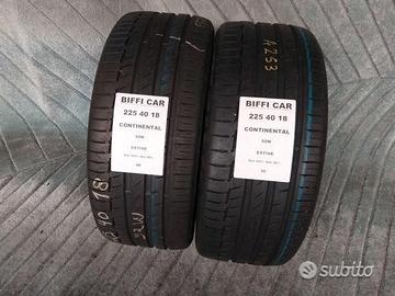 2 gomme 225 40 18 continental a50