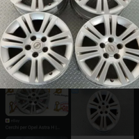 Opel Astra h cerchi in lega