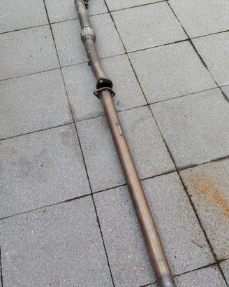 SCARICO RACING TITANIO ACCIAIO 500 ABARTH