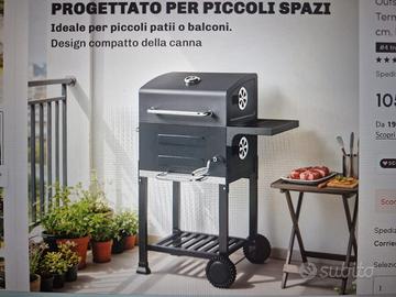 Barbecue a carbonella Outsunny
