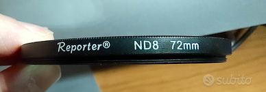 Filtro Reporter ND8 72mm