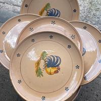 6 Piatti in terracotta