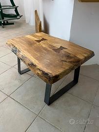 Tavolo basso in legno Arte Legno