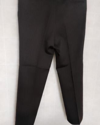 pantaloni di pura lana vergine uomo