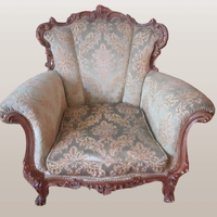 2 poltrone in stile barocco