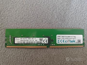 RAM Server 8 GB Samsung - Perfetto stato