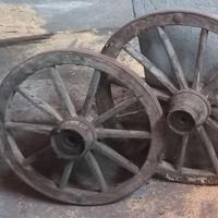 Ruote carro vintage