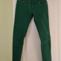 jeans verde oliva 