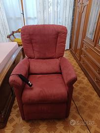 poltrona elettrica per anziani