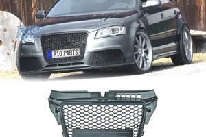 GRIGLIA AUDI A3 8P 8PA LOOK RS3 NERO 08-12
