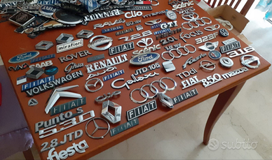 Stemmi e scritte auto d'epoca e non
