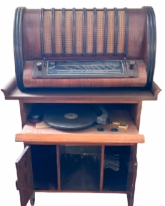 Mobile radio giradischi Marelli originale