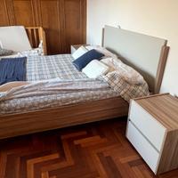 Letto, comodino e settimino