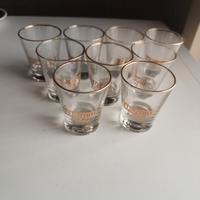 lotto di 8 bicchierini vintage RAMAZZOTTI 