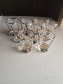 lotto di 8 bicchierini vintage RAMAZZOTTI 
