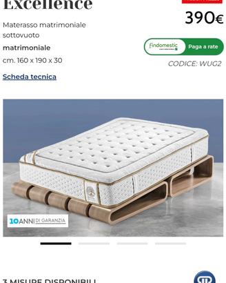 materasso excellence di mondo convenienza