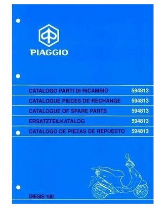 Catalogo ricambi Piaggio Diesis 100