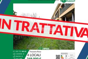 4 LOCALI DOPPI SERVIZI CON GIARDINO FRONTE E RETRO