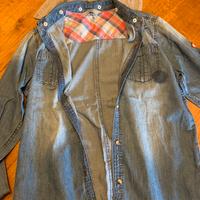 Camicia jeans Ovs con cappuccio staccabile